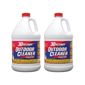 30 Seconds Outdoor Cleaner Concentrate Algae Mildew & Mold Remover 1Gal. 2 Pack - Picture 1 of 11