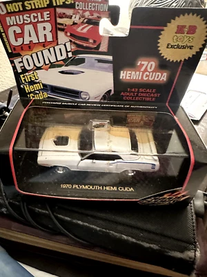 Road Champs Muscle Car 1970 Plymouth Hemi Cuda 1/43 Foto 1 de 3