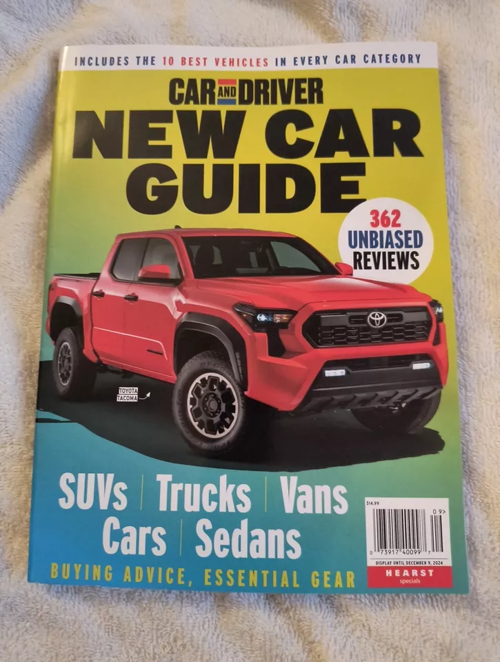 CAR And DRIVER 2024 NEW CAR GUIDE Magazine 362 UNBIASED REVIEWS - Image 1 of 1