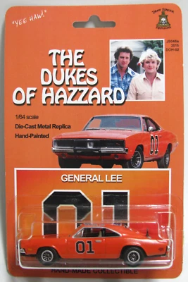Dukes of Hazzard General Lee 1969 Dodge Charger Custom Hot Wheels Real Riders - Image 1 of 4