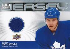 2010-11 Upper Deck GAME JERSEY #LS LUKE SCHENN - Toronto Maple Leafs