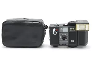 【Near MINT w/case】 Ricoh Auto Half EF Half Frame Half Size Compact Camera JAPAN - Picture 1 of 10