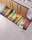60 x 100cm Rug Non Slip Hallway Runner Carpet Mat Colourful Porch Multicoloured