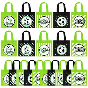 BANBALLON 20 PCS Soccer Party Favor Bags Soccer Gift Bags Treat Gift Bags for... - Picture 1 of 7