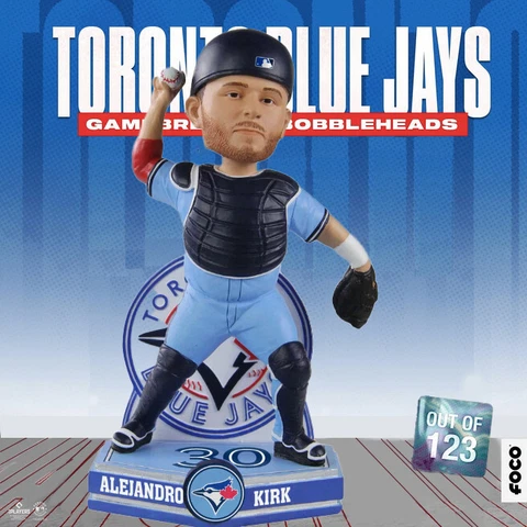 Alejandro Kirk Toronto Blue Jays Gamebreaker Bobblehead - Ltd Ed of 123 IN HAND! Cover