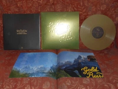 George Ezra Gold Rush Kid 2022 Gold Vinyl Embossed Cover Number 1478 inc Booklet - Image 1 of 4