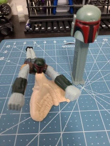 Star Wars Boba Fett Pez Dispenser and Taco Bell Toy 1996 Lucasfilm  - Picture 1 of 7