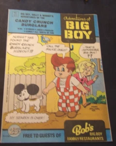 Adventures of Bob's Big Boy Family Restaurants 1980 Comic Book-Candy Crunch - Picture 1 of 2