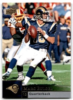 2009 Upper Deck Marc Bulger St. Louis Rams #179 - Image 1 of 2