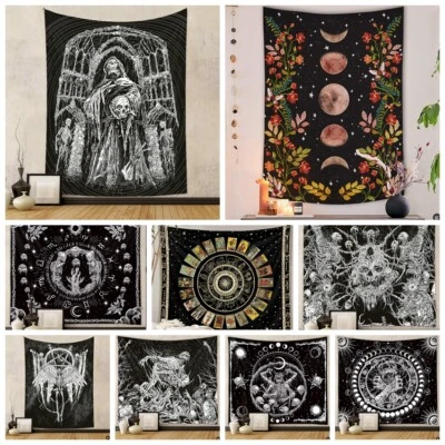 Neu Mandala Tapisserie Indisch Wandteppich Bettdecke Wandbehänge Strandtuch - Bild 1 von 4