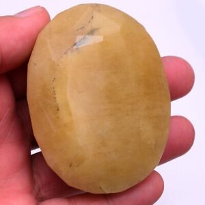 992 Cts Natural Yellow Beryl Oval Cut 68mm*50mm Untreated Huge Size Gemstone