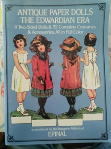 Antique Paper Dolls The Edwardian Era 0-486-23175-5 8 Paper Dolls 1975 - Bild 1 von 1