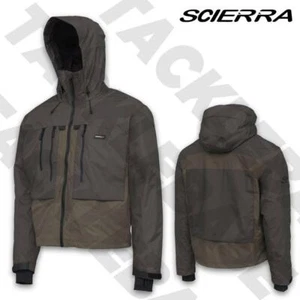 SCIERRA HELMSDALE WATERPROOF WADING JACKET - DUSKY GREEN - ALL SIZES - NEW 2021 - Picture 1 of 8