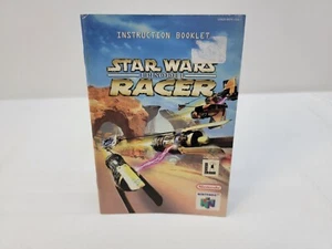 Star Wars Racer Episode 1 (Nintendo 64 N64) Intruction Booklet / Manual Only - Picture 1 of 2