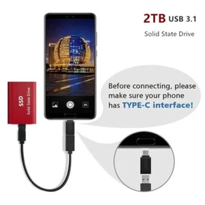Disque dur externe SSD USB 3.0 Type C - Photo 1/5