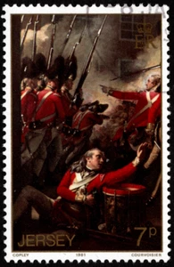 Jersey Stamp Scott # 242 Used VF w Light Cancel - 7p Battle of Jersey Issue - Picture 1 of 1