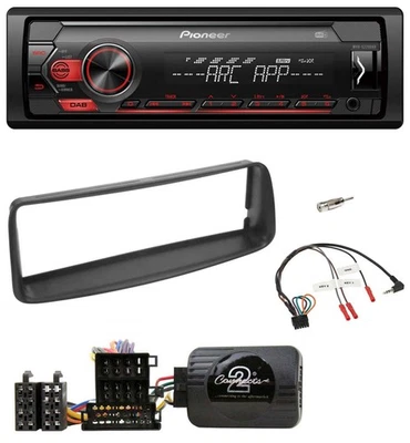 Pioneer DAB 1DIN MP3 Lenkrad USB Autoradio für Peugeot 206 CC 1998-2002 - Bild 1 von 4