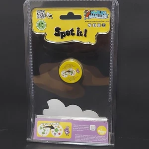 World's Smallest Spot It! Game Portable With Case 5 Games 55 Cards NEW - Picture 1 of 3