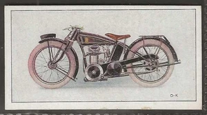 WILLS NZ ISSUE-MOTOR CYCLES 1926-#30-O.K - Picture 1 of 2