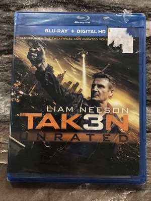 Taken 3 2015 Blu-ray Unrated Edition Liam Neeson New Sealed - Image 1 of 2