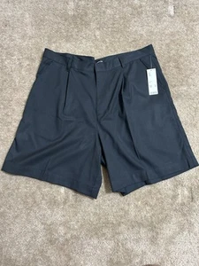 Urban Outfitters Mens Shorts Straight Fit Black 38 Waist 7” Inseam Brand New - Picture 1 of 4