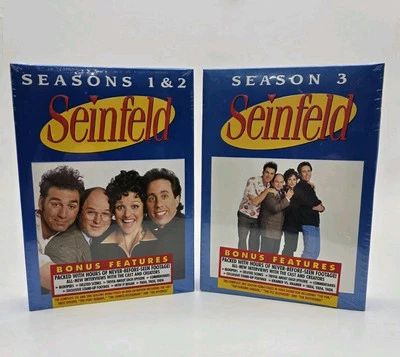 Seinfeld Season 1-3 1,2,3 Volumes 1 & 2 DVD Box Sets Brand New - Image 1 of 4