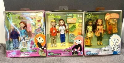 Disney Kim Posible Comida Rápida Amigos Primera Fecha Compras Amigos Lote de 3 Nuevo en Caja Foto 1 de 4