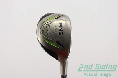 Ping Rapture V2 Hybrid 3-4 Hybrid 20° Graphite Stiff Right Black Dot 40.0in - Image 1 of 4
