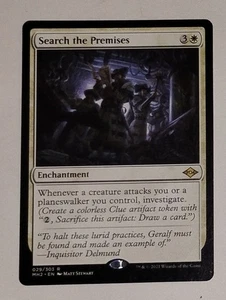 Search the Premises 029/303 Regular Rare Magic The Gathering Card MTG TCG 2021 - Picture 1 of 2