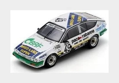 1:43 SPARK Alfa Romeo Gtv6 #49 Spa 1986 Gillessen Cremer Cremer SB428 - Immagine 1 di 2