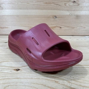 Hoka Ora Recovery 3 Comfort Slide Women’s 8 Pepper Pink Sandals 1135061 PRPP - Picture 1 of 9