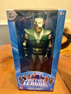 FIGURA NUEVA MATTEL DC UNIVERSE LIGA DE LA JUSTICIA FLECHA VERDE ILIMITADA 10" PULGADAS Foto 1 de 4