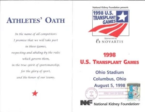 #3227 FD Program 32c Organ & Tissue Donation in Columbus, Ohio w/FDC - Picture 1 of 2