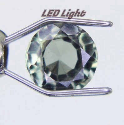 Color Change Alexandrite Round Jewellery Certified Gemstones 1 ct 1 Pc - Image 1 of 4