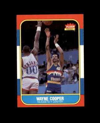 1986-87 Fleer No18 Уэйн Купер как новый Nuggets Break 1 - Изображение 1 из 4