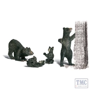 A2551 Woodland Scenics G Harry Bear And Family - Picture 1 of 1