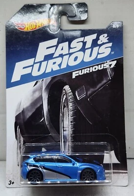 Hot Wheels  Subaru WRX STI #8/8 FURIOUS 7  2016 Fast & Furious/Thailand  - Image 1 of 3