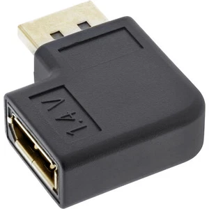 2 x DisplayPort Adapter Stecker zu Buchse links gewinkelt vergoldete Kontakte IY - Bild 1 von 3