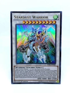 Yu-Gi-Oh! TCG - Stardust Warrior (SDSE-EN040) Ultra Raro - Casi Como Nuevo - 1x - - Imagen 1 de 2