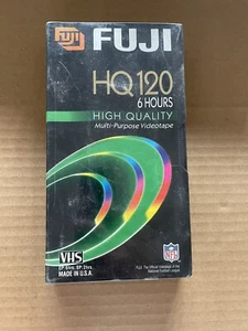 Fujifilm HQ T-120 Blank VHS Tape - Picture 1 of 2