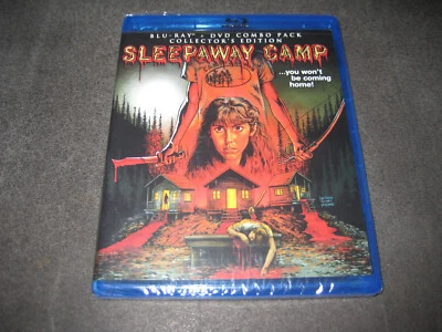 SLEEPAWAY CAMP (BLU-RAY & DVD 2014) COLLECTOR'S EDITION - BRAND NEW -  NR - WS - Image 1 of 4