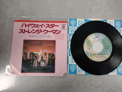 DEEP PURPLE 'HIGHWAY STAR' ~ RARE JAPANESE VINYL SINGLE RECORD ~ P-104W - Image 1 of 4