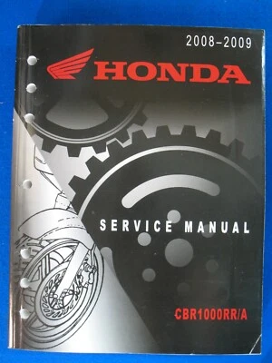 iHonda 2008 2009  CBR1000RR A BRAND NEW Original Factory Service Manual H243 - Image 1 of 4