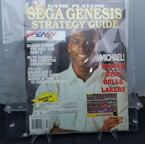 GAME PLAYERS SEGA GENESIS Strategy Guide (Apr / May 1992) Jordan vs. Bird - Picture 1 of 3