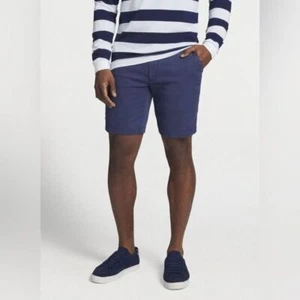 Peter Millar Herren Shorts Pima Cotton Twill Navy - Größe 38 - Bild 1 von 6