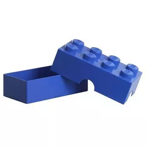 LEGO LUNCH STORAGE BOX BLUE KIDS SCHOOL LUNCH BOX OFFICIAL NEW - Picture 1 of 1