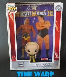 WWE 2023 FUNKO POP! WWE COVERS HULK HOGAN #04 TARGET EXCLUSIVE - Picture 1 of 3