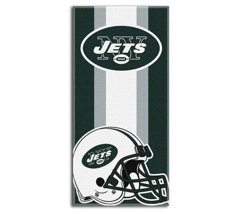 New Football Team New York Jets Beach Towel Bath 30'' x 60" Licensed Cover