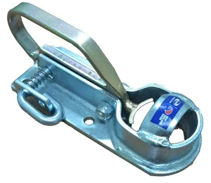Trailer Coupling for ATV Use, Galvanized Finish, 50mm Ball, 2000kg Capacity - Picture 1 of 4