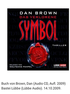 Hörbuch Dan Brown Das verlorene Symbol - Bild 1 von 1